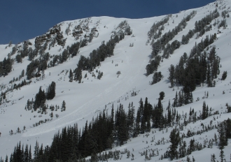 Skier Triggered Slide on Scotch Bonnet